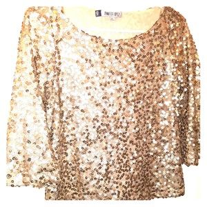 Jennifer Lopez Sequin Blouse